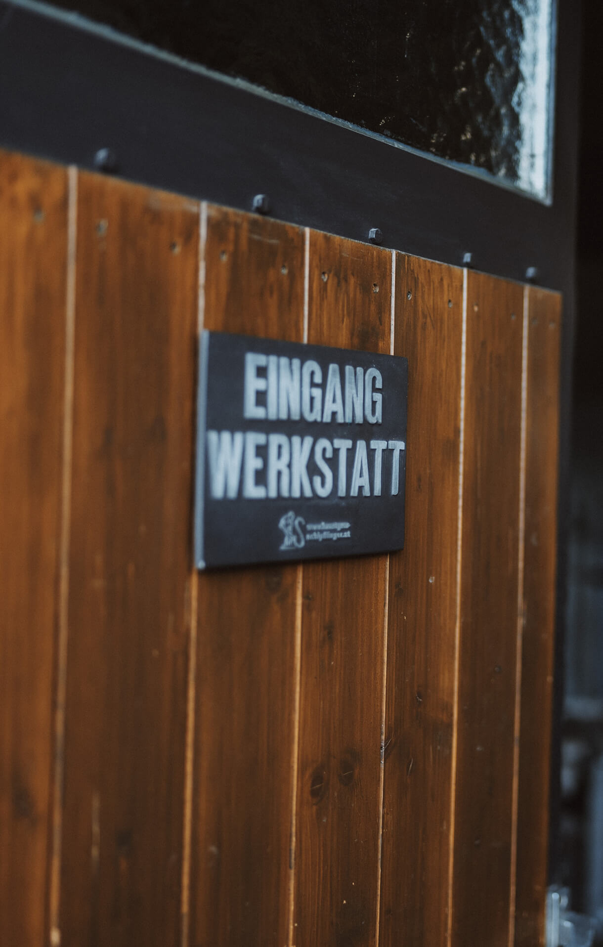 Eingang Werkstatt
