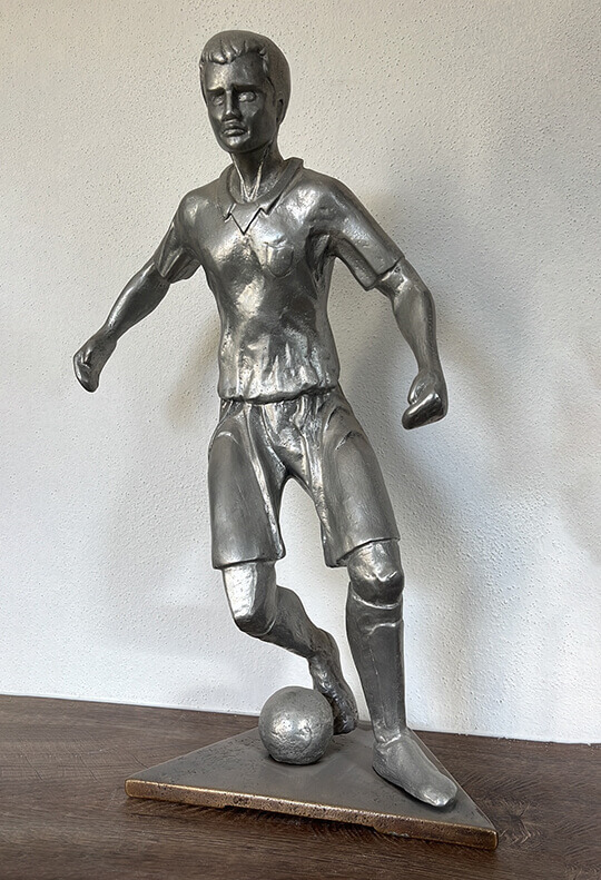 Skulptur Fußball