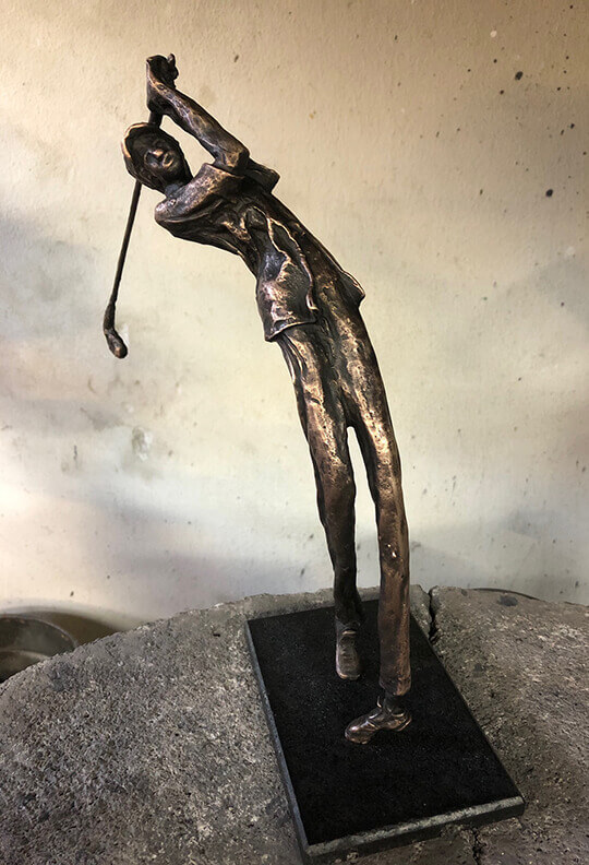 Skulptur Golf