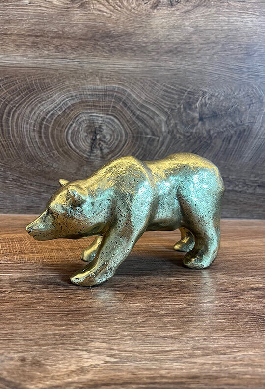 Skulptur Bär